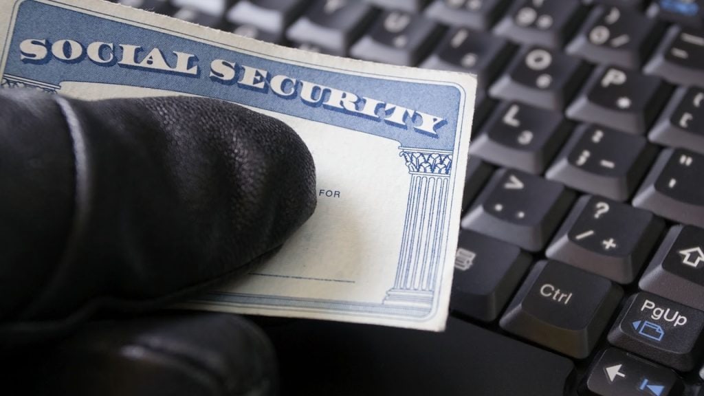 Identity theft and Social Security card